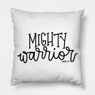 Mighty Warrior Pillow