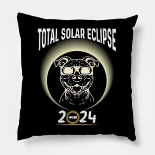Solar Eclipse 2024 Shirt Total Eclipse April 8th 2024 Dog Pillow