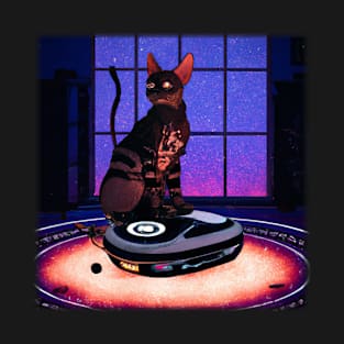 Cyberpunk Kitty T-Shirt