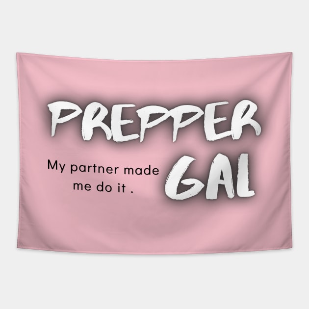 Prepper Gal Tapestry by Bazzar Designs
