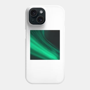 Beautiful Northern Lights Aurora Over The Night Sky in Iceland Phone Case