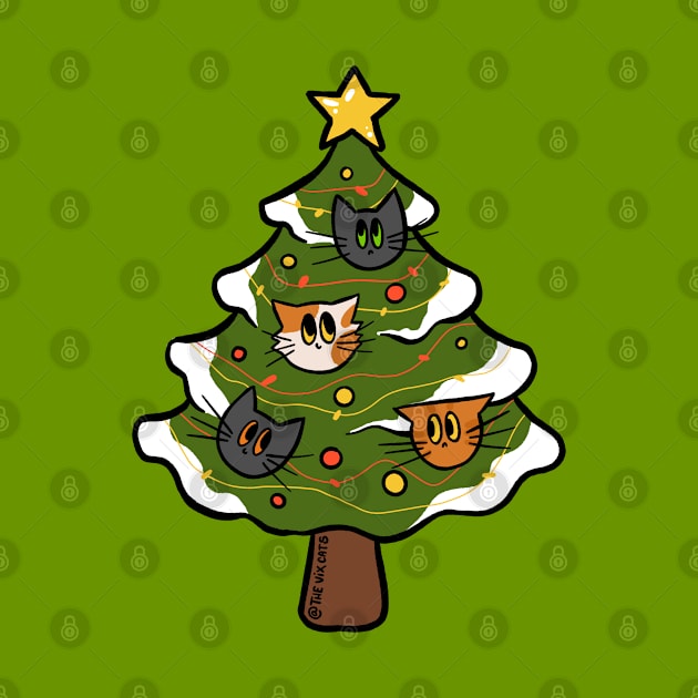 🎄Meowy Christmas Tree! by The Vix Cats