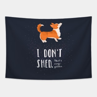 Corgi Glitter - Pembroke Welsh Corgi Tapestry