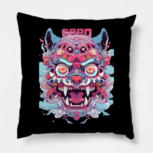 Japanese Dragon Pillow