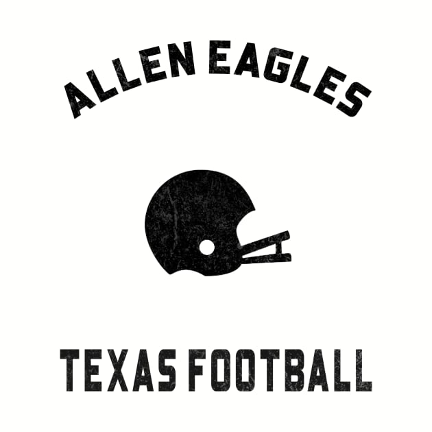 ALLEN EAGLES TEXAS FOOTBALL by Cult Classics