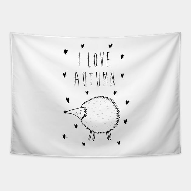 I love autumn Tapestry by coclodesign