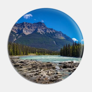 Jasper National Park Mountain Landscape Photo V2 Pin