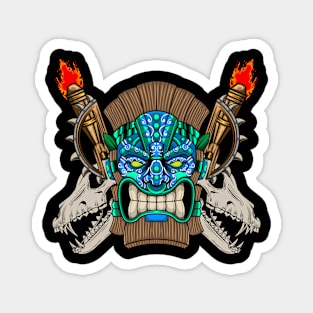 Tiki Mask 9.5 Magnet