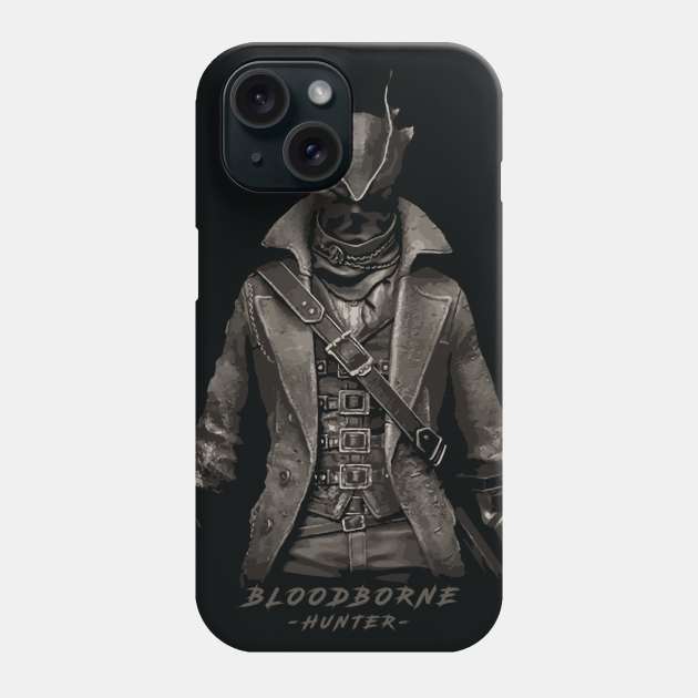 Bloodborne Hunter Phone Case by Durro