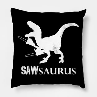 SAWSAURUS Pillow