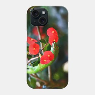 day gecko Phone Case