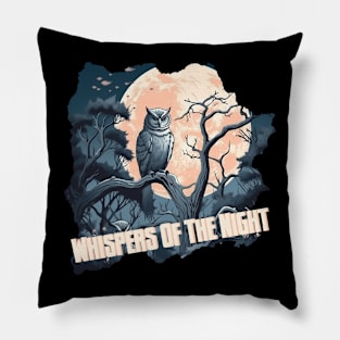 Whispers of the Night Pillow