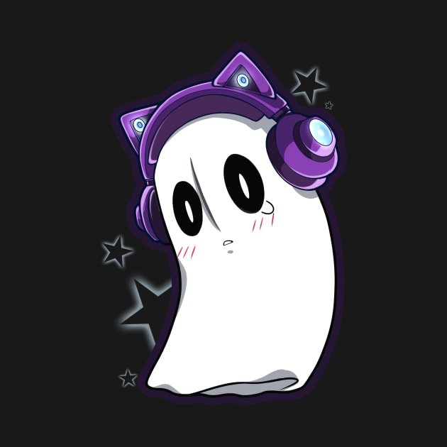 Napstablook time by sarahchibi