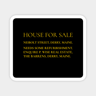 Neibolt Street House for sale Magnet