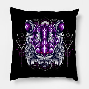 tiger art Pillow