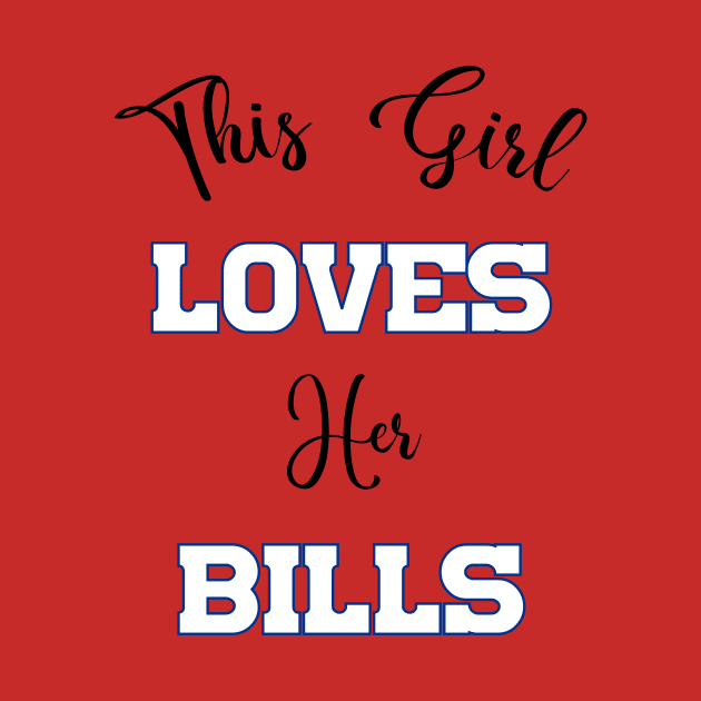 This girl loves her Bills Mafia by kikibul