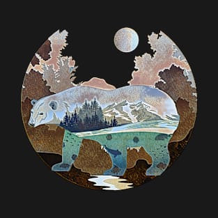 Bear Nature Trend Gift T-Shirt