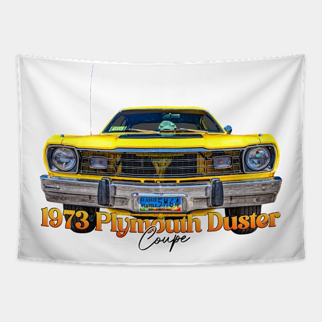 1973 Plymouth Duster Coupe Tapestry by Gestalt Imagery