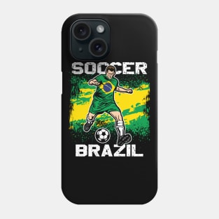 Brazil Soccer Futbol Phone Case