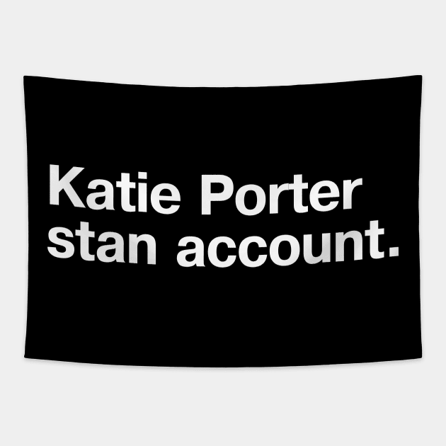 Katie Porter stan account. Tapestry by TheBestWords