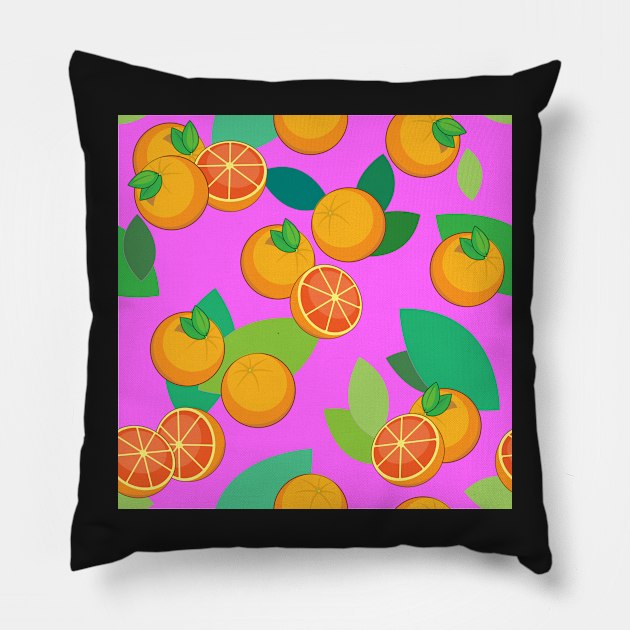 Orange You Glad? Pillow by itsmidnight