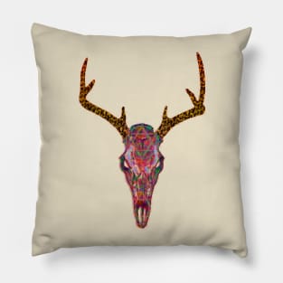 Lakota Shaman&amp;#39;s Bull Skull Pillow