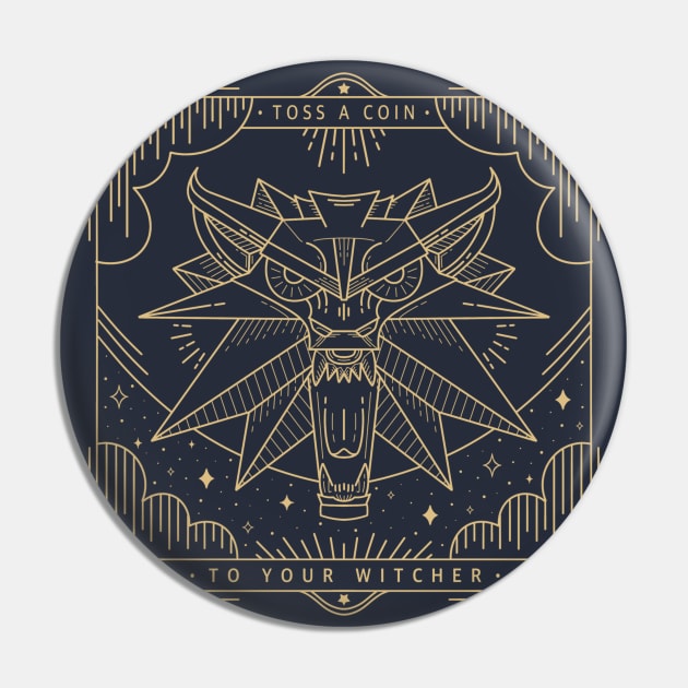 Witcher Pin by LoreleyPanacoton