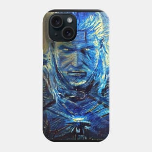 Witcher Geralt of Rivia Starry Night Phone Case