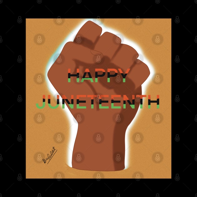 Happy Juneteenth by Dr Paul Art