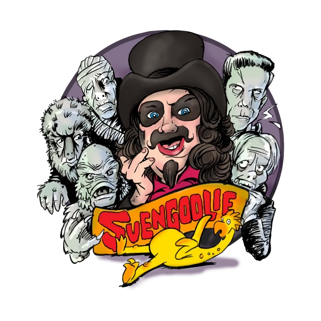 Svengoolie show by CelestialCharmCrafts