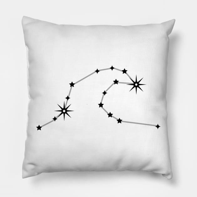 Cosmic Wave Pillow by wanderingteez