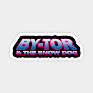 By-Tor and the Snow Dog MOTU-Style Logo Magnet