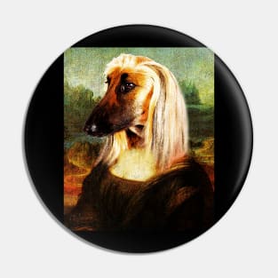 Cool Tees Mona Lisa Dog Pin