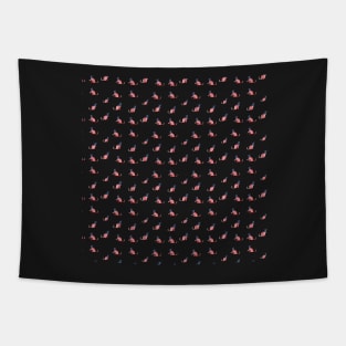 USA Flag Cats Tapestry