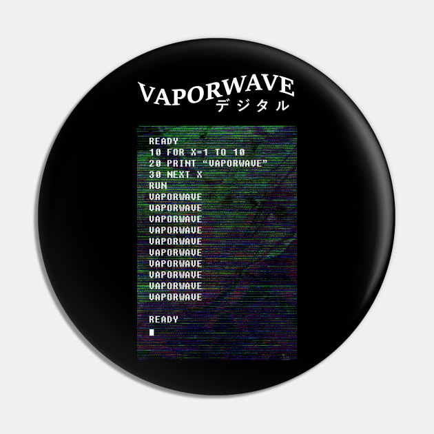 Vaporwave BASIC Code Pin by Widmore