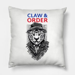 Tiger: Claw and Order Pillow