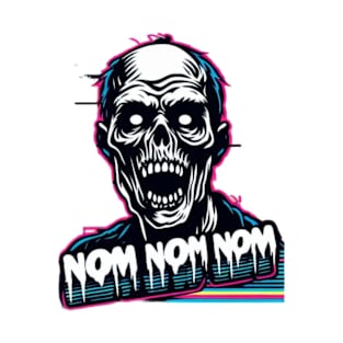 Zombie nom nom nom! T-Shirt