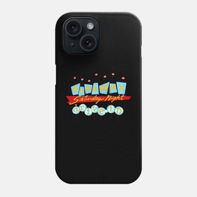 Drive In Movie Theater Phone Case by Tom Tom + Co