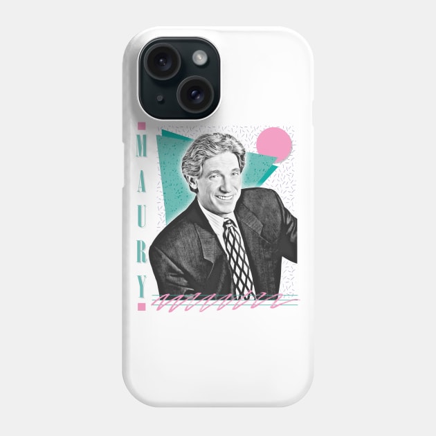 Maury Povich //  Aesthetic 90s Style Design Phone Case by DankFutura