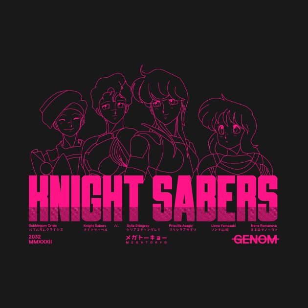 Knight Sabers by aquaticform