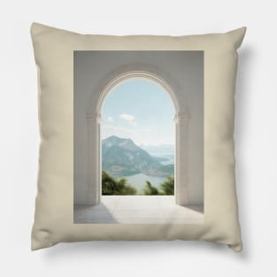 Door to nowhere Pillow