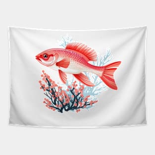 Cherry Barb Tapestry