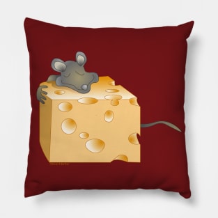 Cheese and Mouse Pillow