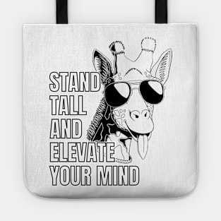 Funny Giraffe Color 2 Tote