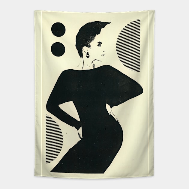 Sade Danceteria 1983 Tapestry by Pop Fan Shop