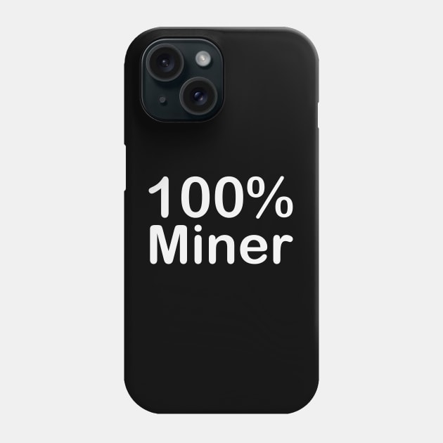 Miner, couples gifts for boyfriend and girlfriend matching. Phone Case by BlackCricketdesign