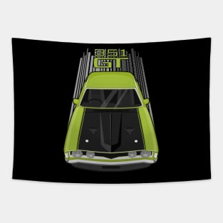 Ford Falcon XA GT 351 - Lime Green and Black Tapestry