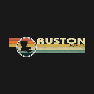 Ruston Louisiana vintage 1980s style T-Shirt