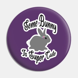 Cute Bunny Easter Pin