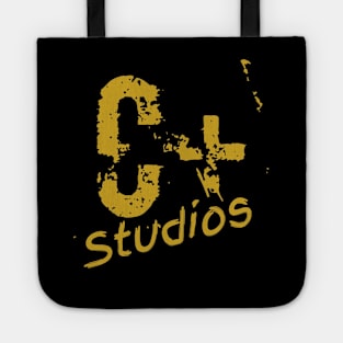 C+ Studios Black and Gold Attack Tote